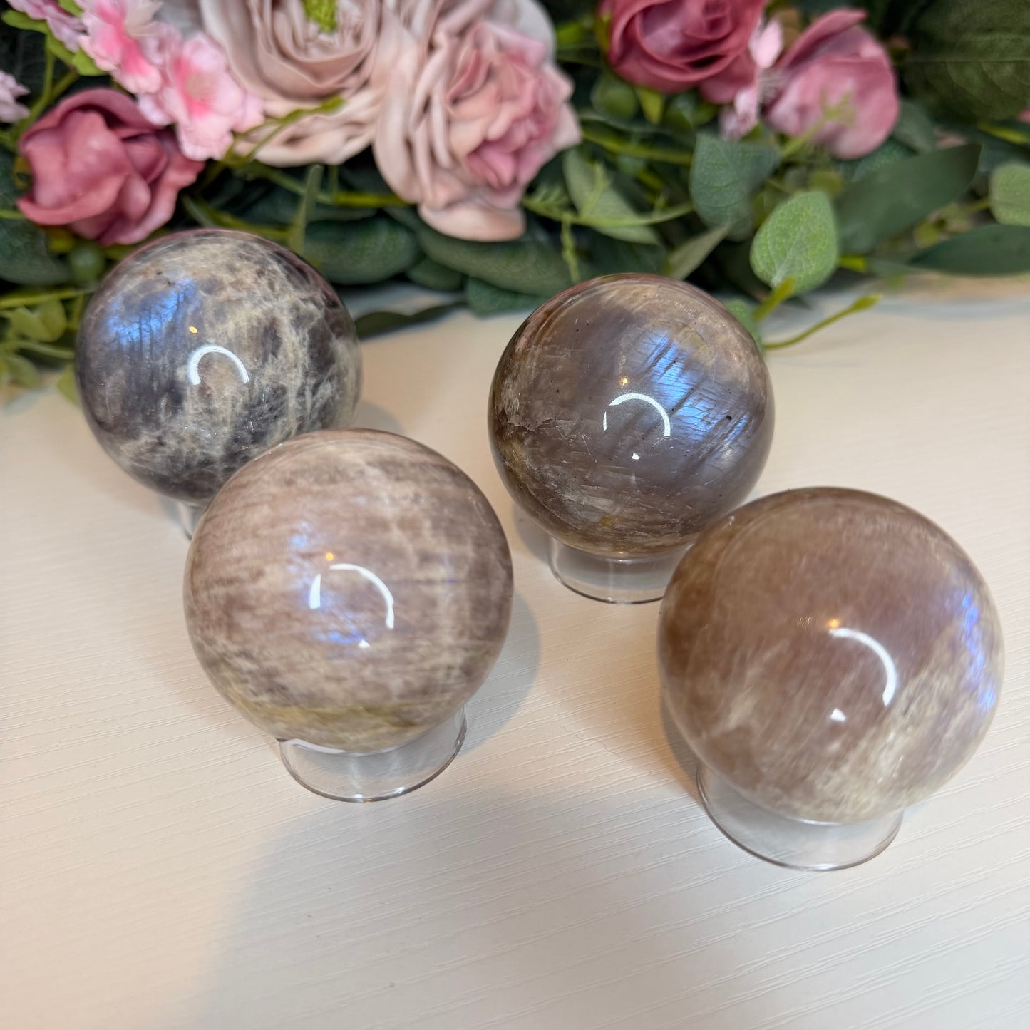 Moonstone Spheres