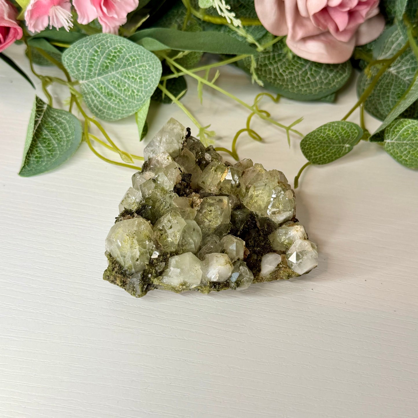 Epidote With Quartz