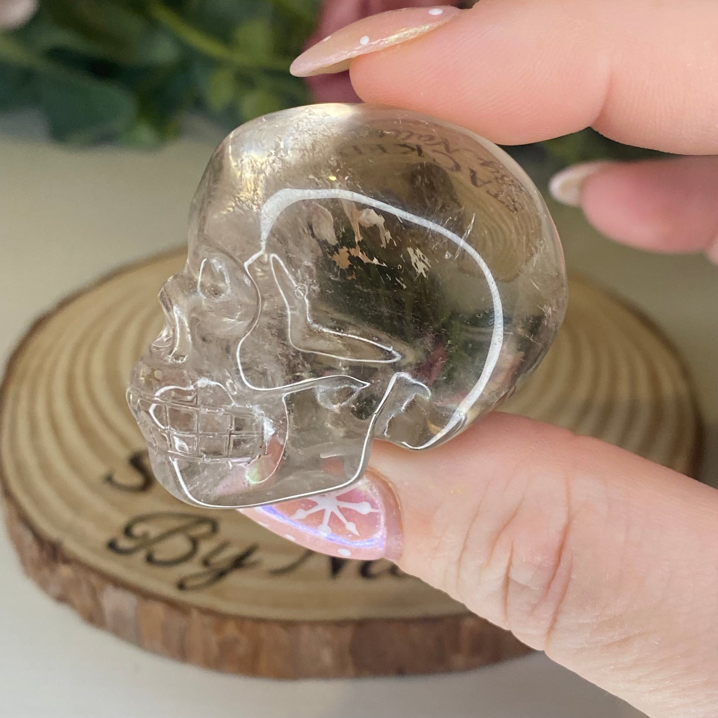 Smokey Quartz Skulls