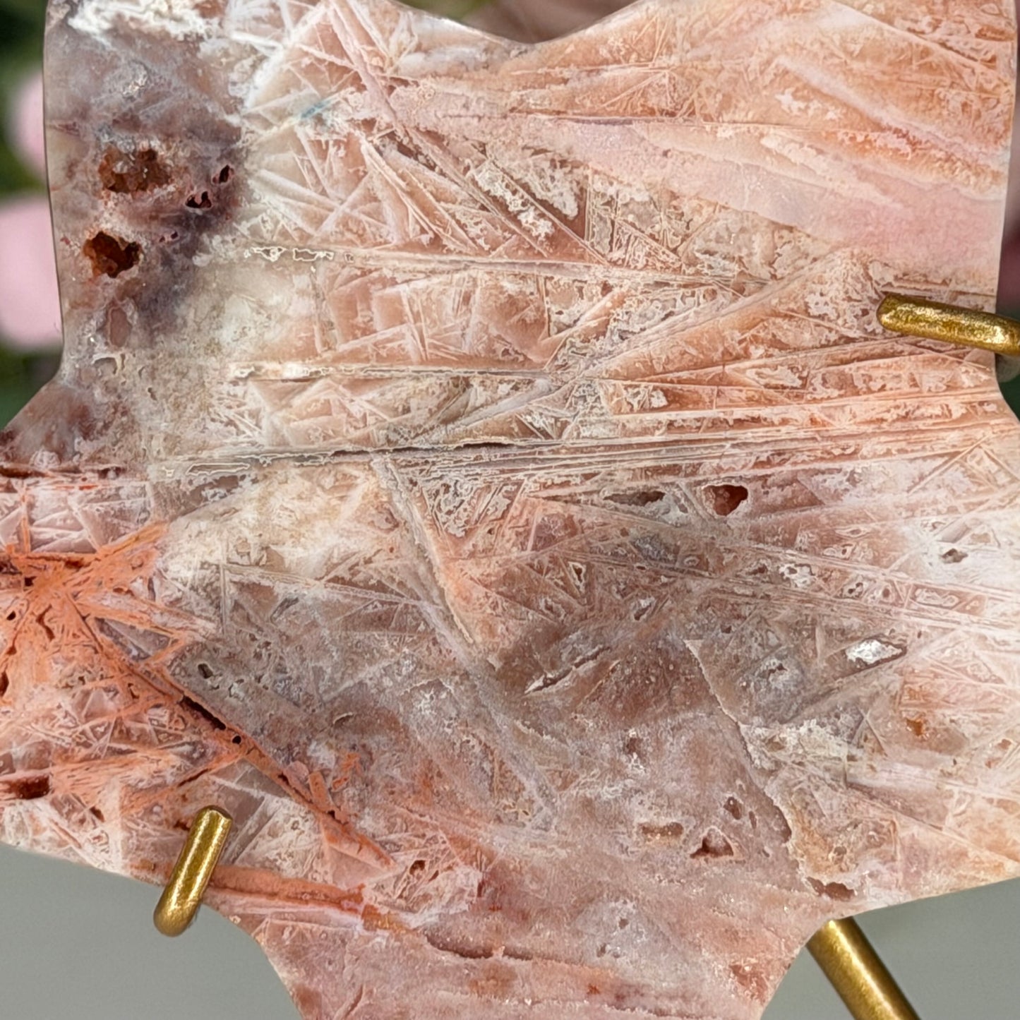 Pink Stick Agate Star C
