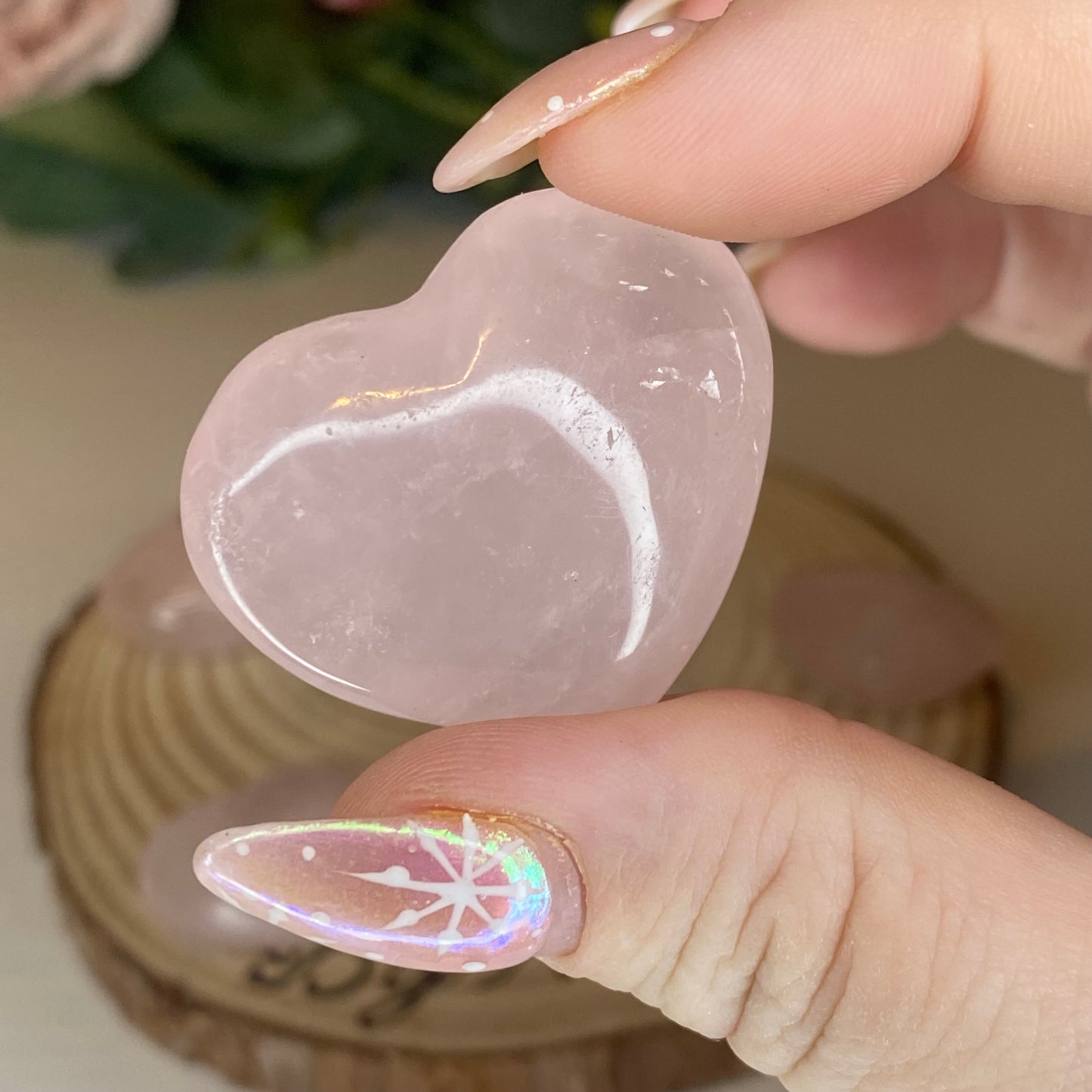 Rose Quartz Heart (Intuitively Chosen)