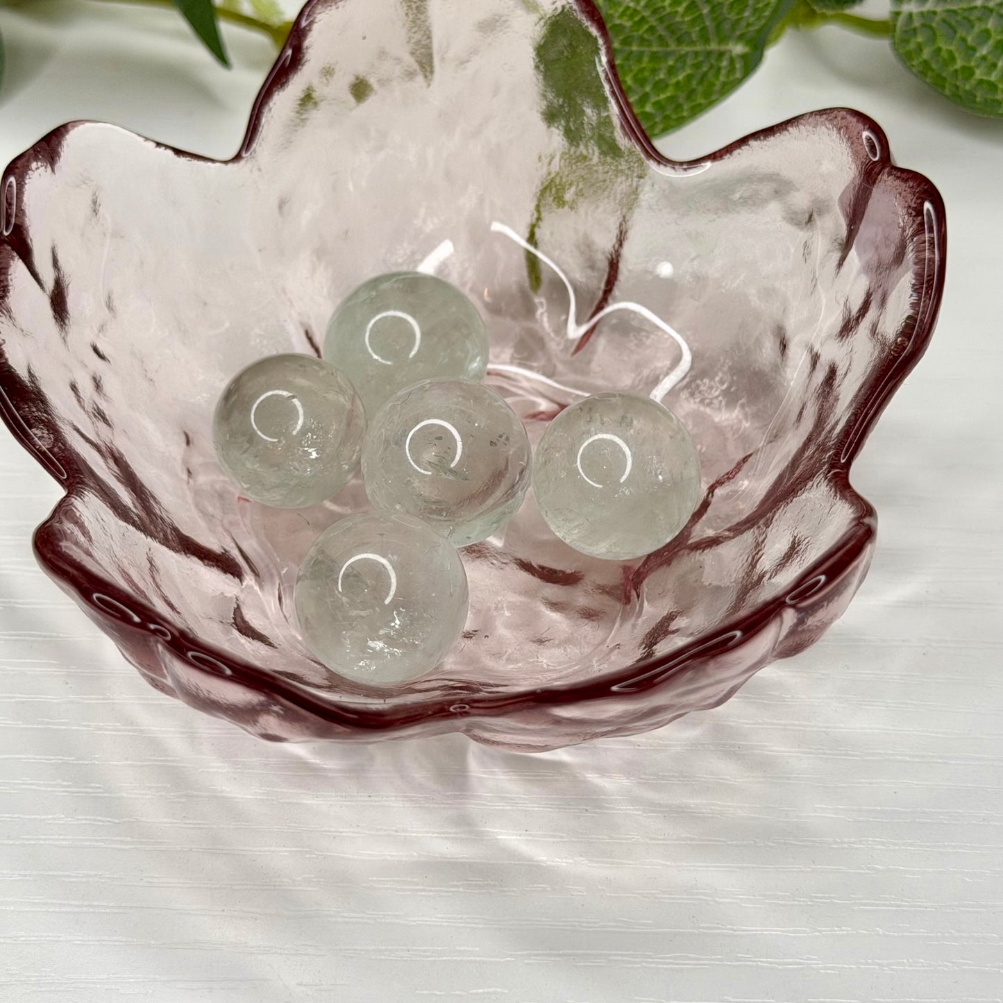 Green Quartz Mini Spheres
