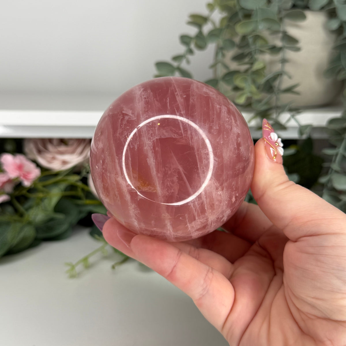 Rose Quartz Sphere