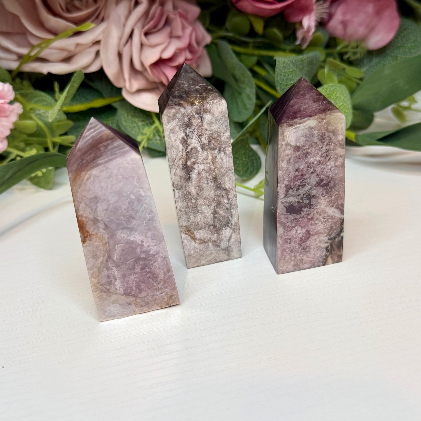 Purple Mica Towers