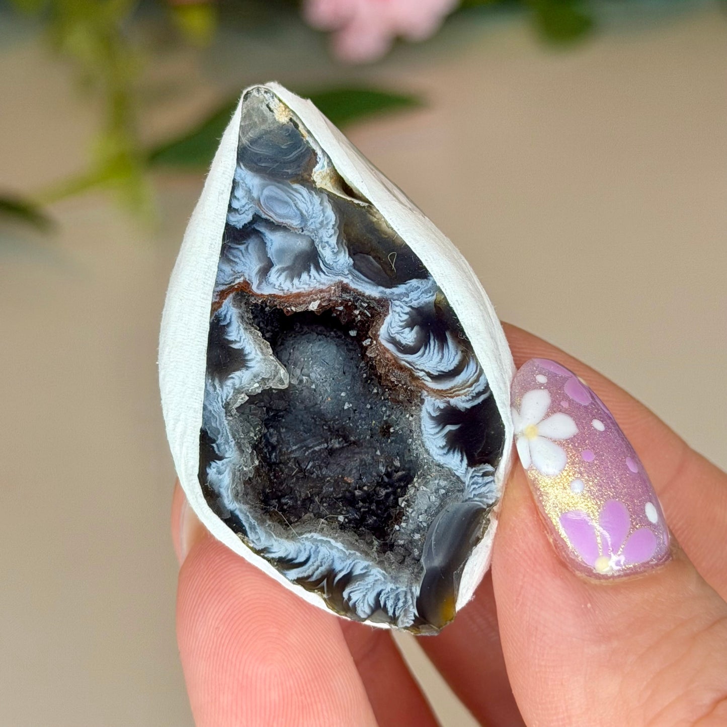 Brazilian Agate Geode (Intuitively Chosen)
