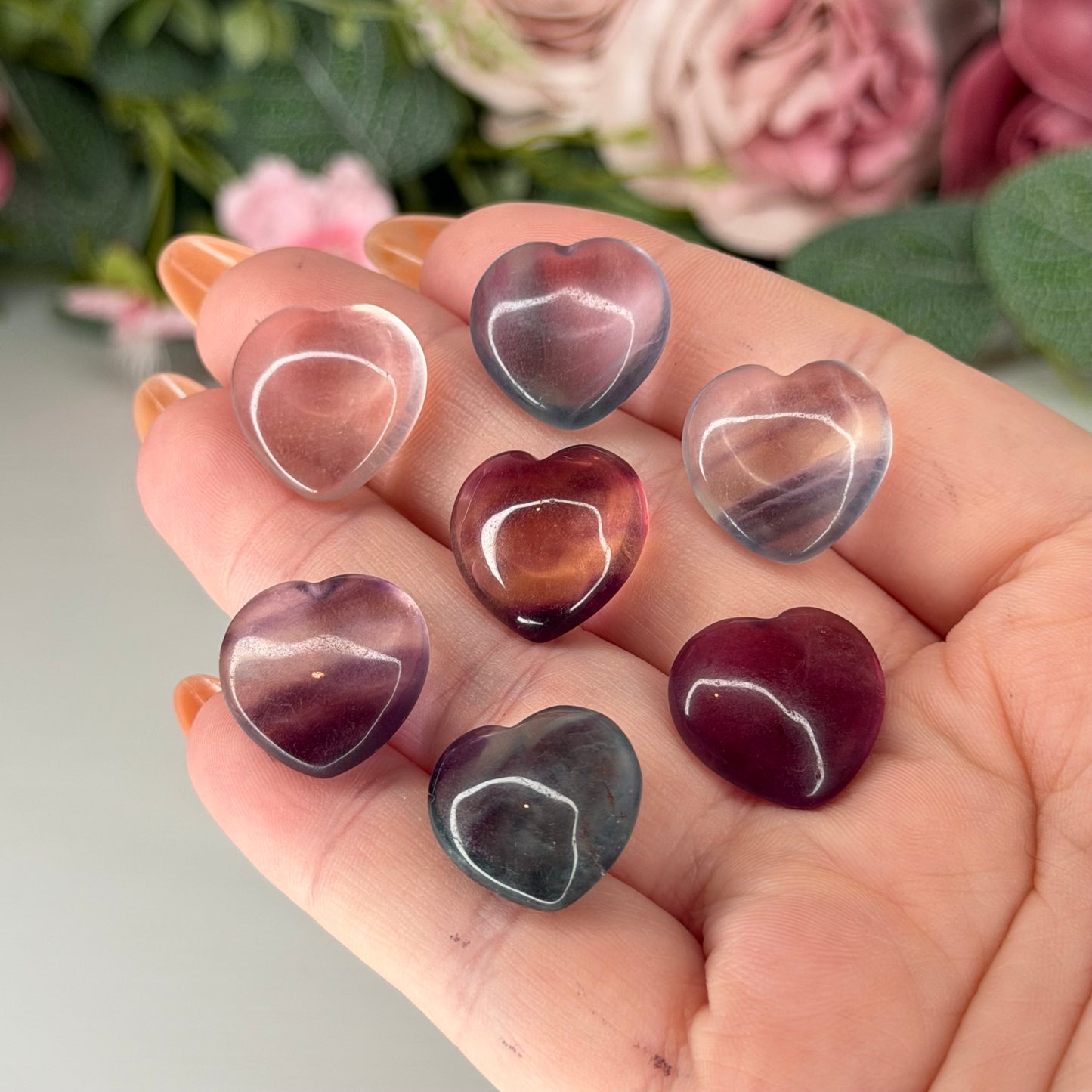 Mini Fluorite Heart