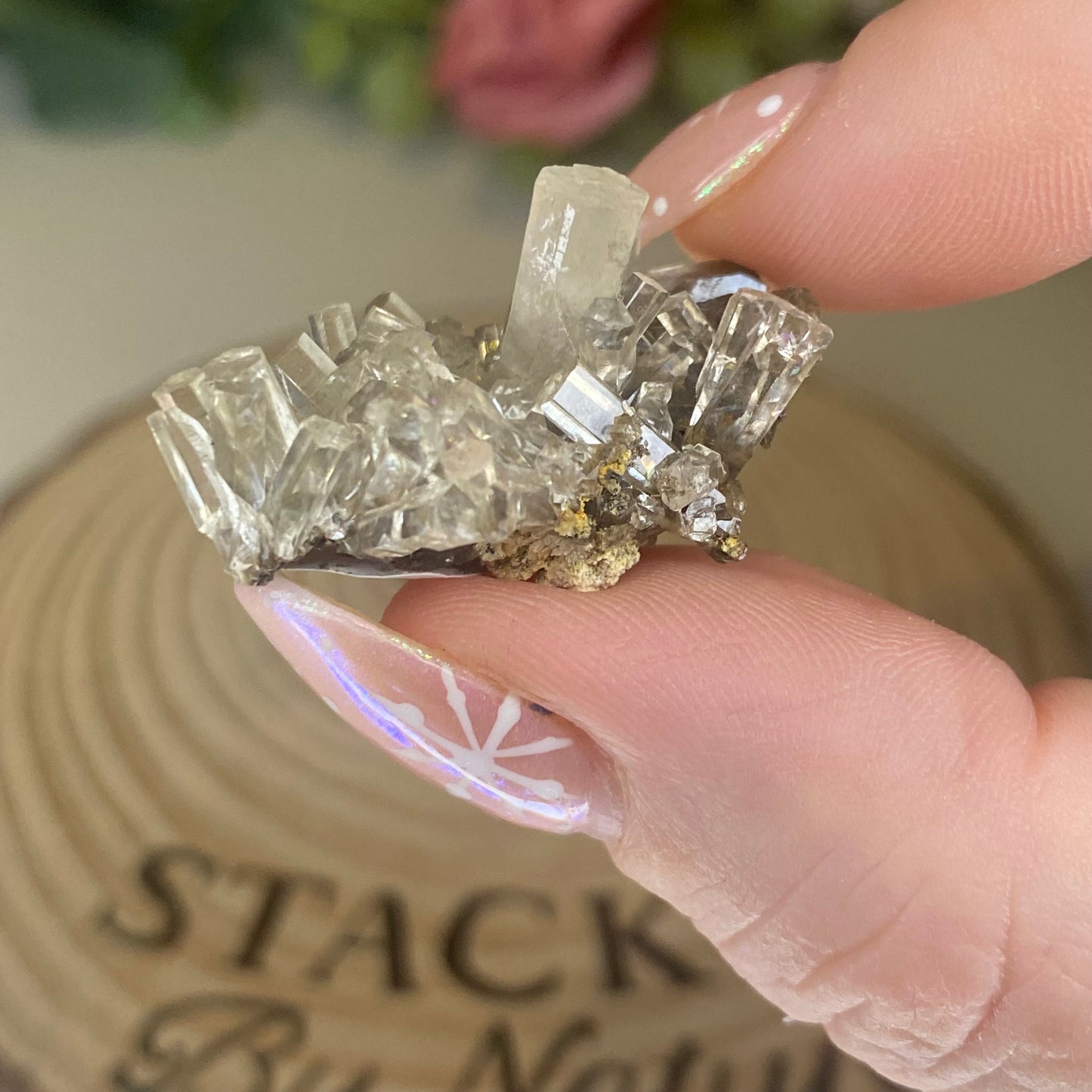 Rare Aurora Calcite Cluster