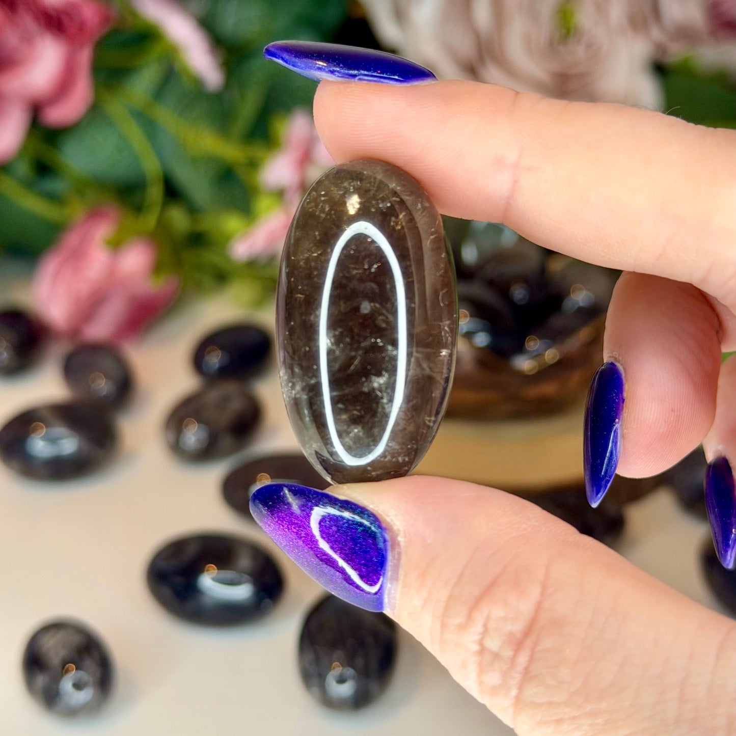 Black Rose Quartz Tumble