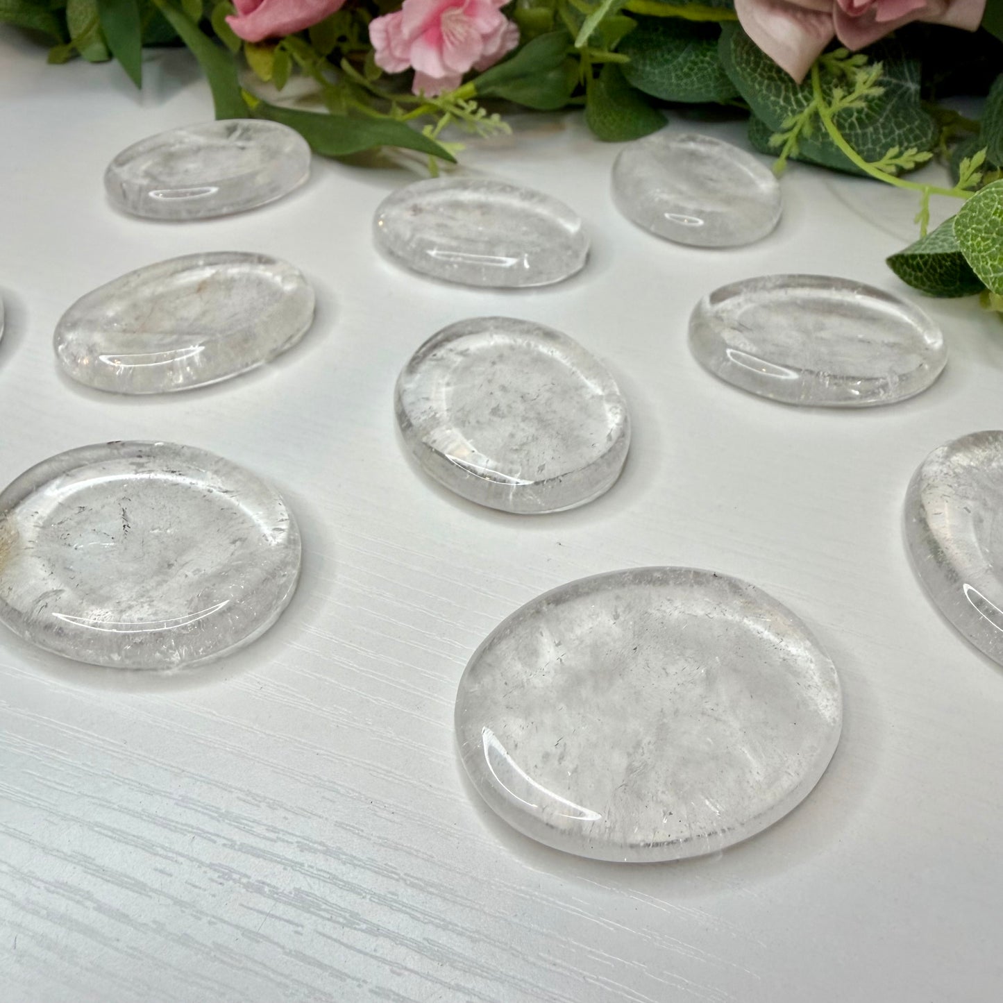Clear Quartz Worry Sones (Intuitively Chosen)