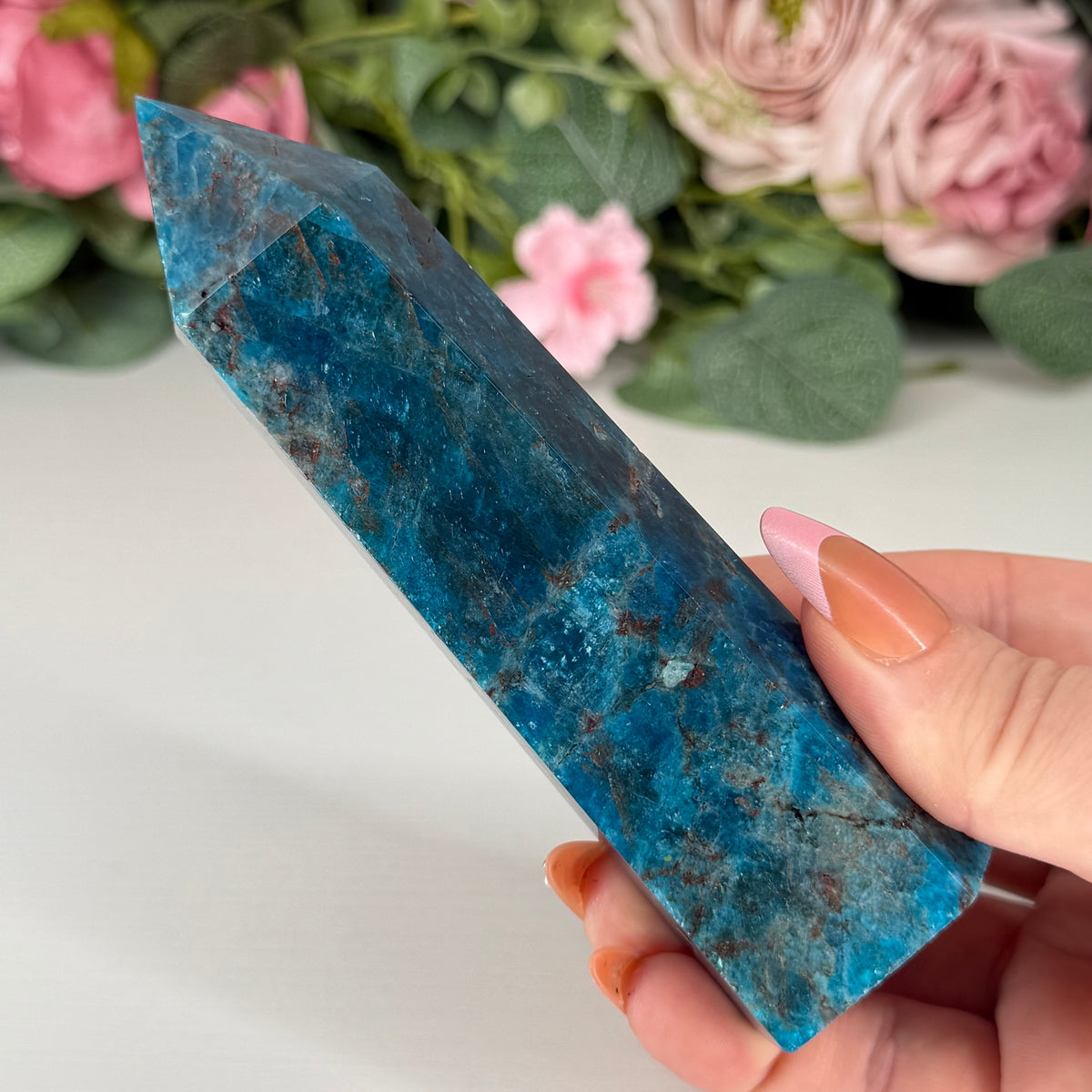 Blue Apatite Towers
