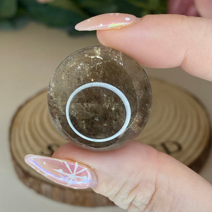 Small Smokey Quartz Spheres
