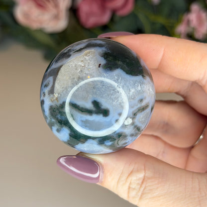 Moss Agate Spheres