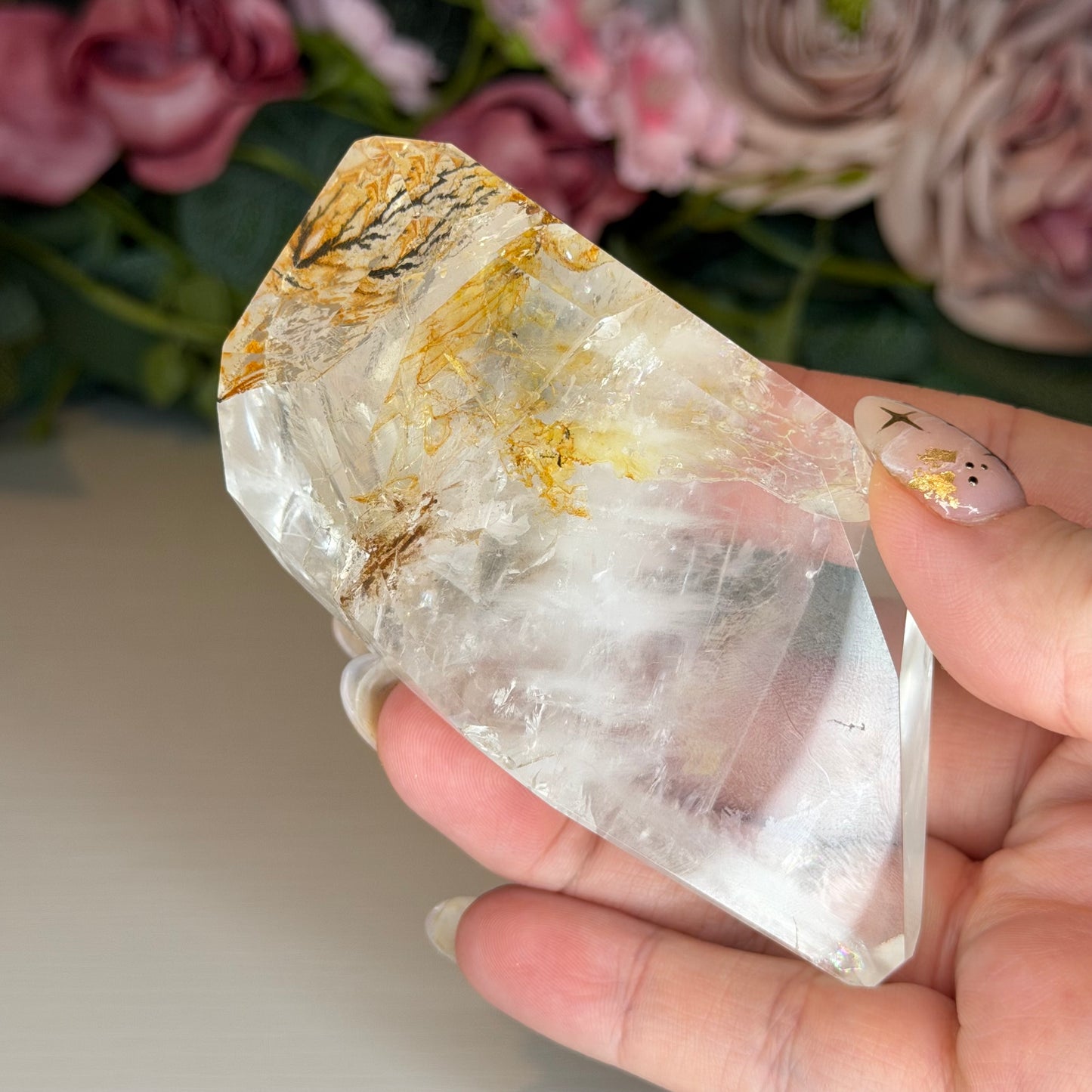 Dendritic Golden Healer Quartz Freeform