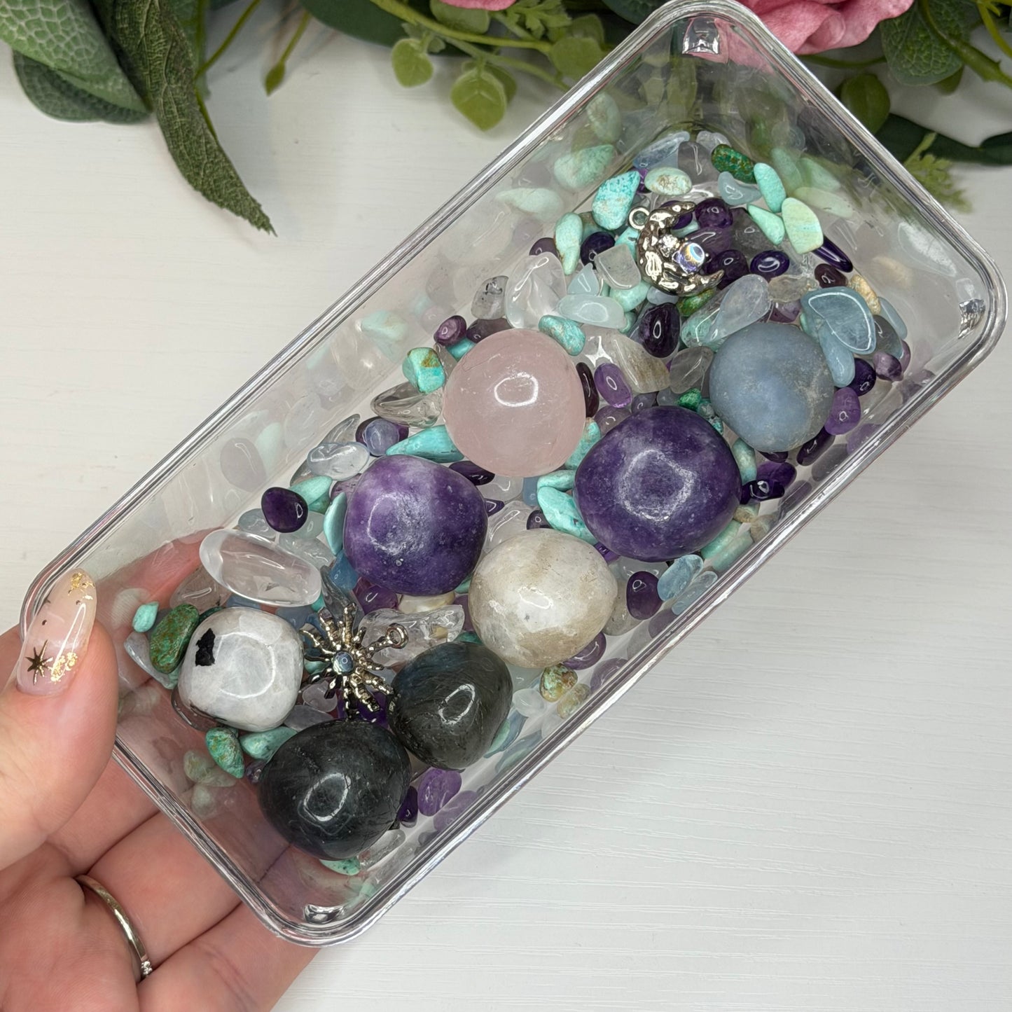 Pisces Zodiac Crystal Confetti Scoop (200g)