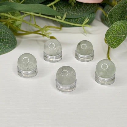 Green Quartz Mini Spheres