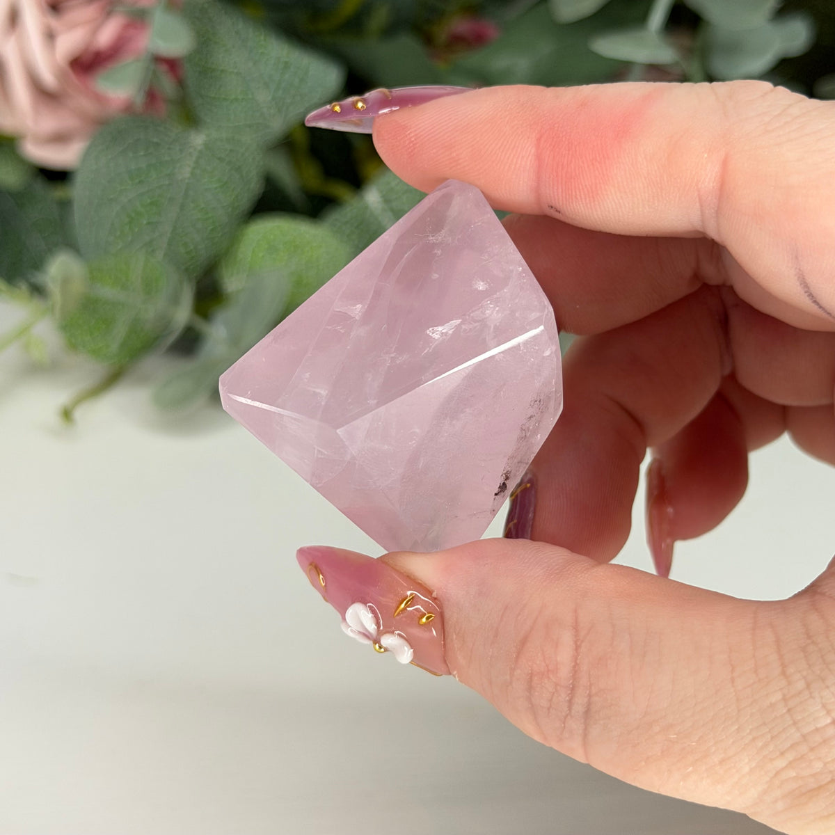 Jelly Rose Quartz Freeform