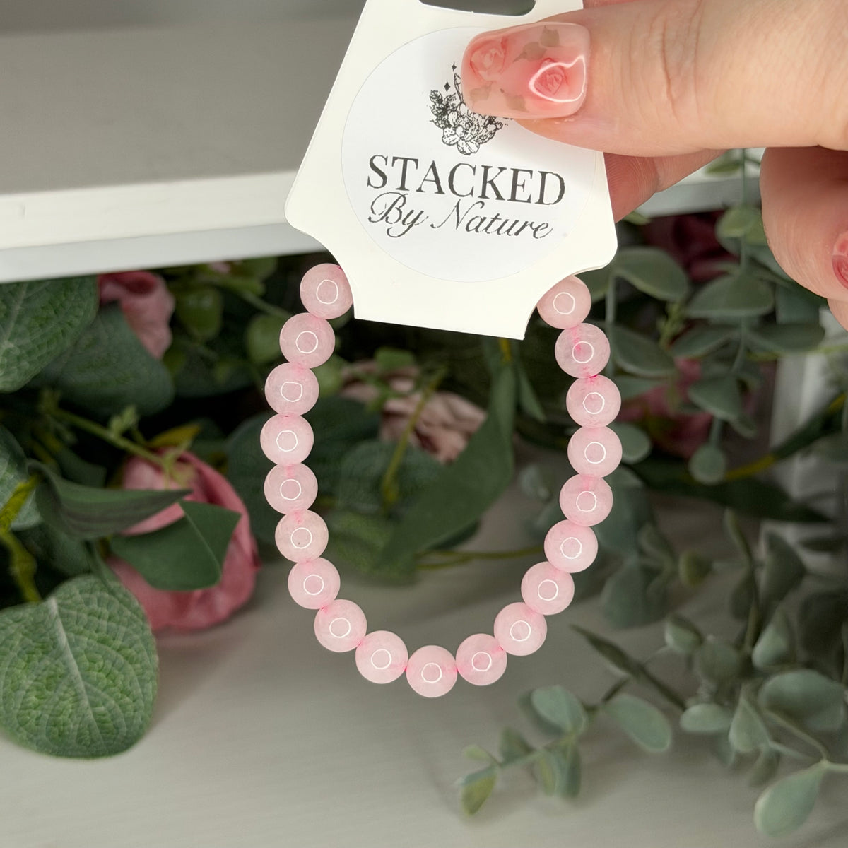 Rose Quartz Bracelet (8mm)