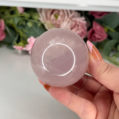 Rose Quartz Spheres