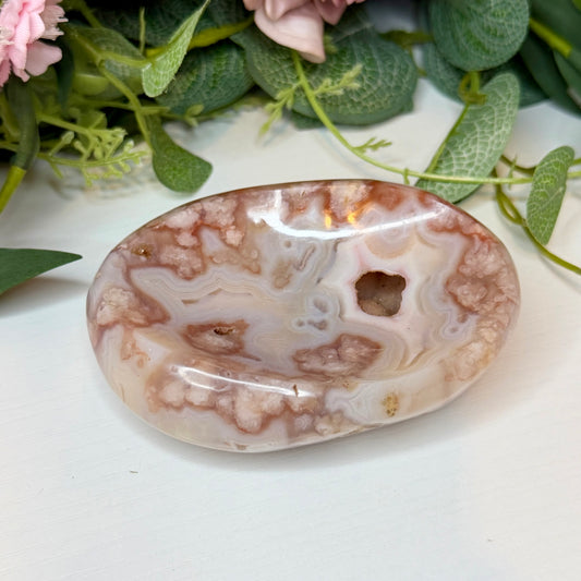 Flower Agate Bowl