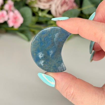 Blue Fluorite Moons