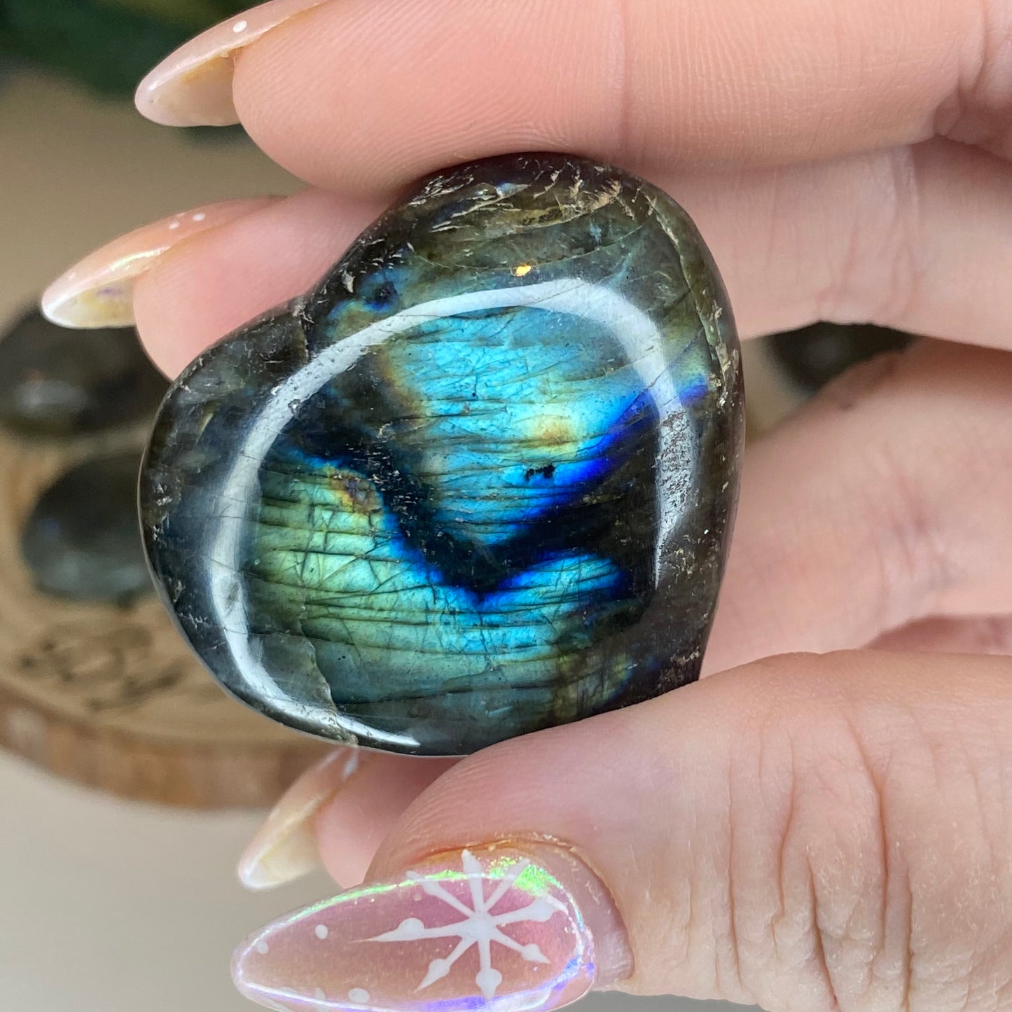 Labradorite Heart (Intuitively Chosen)