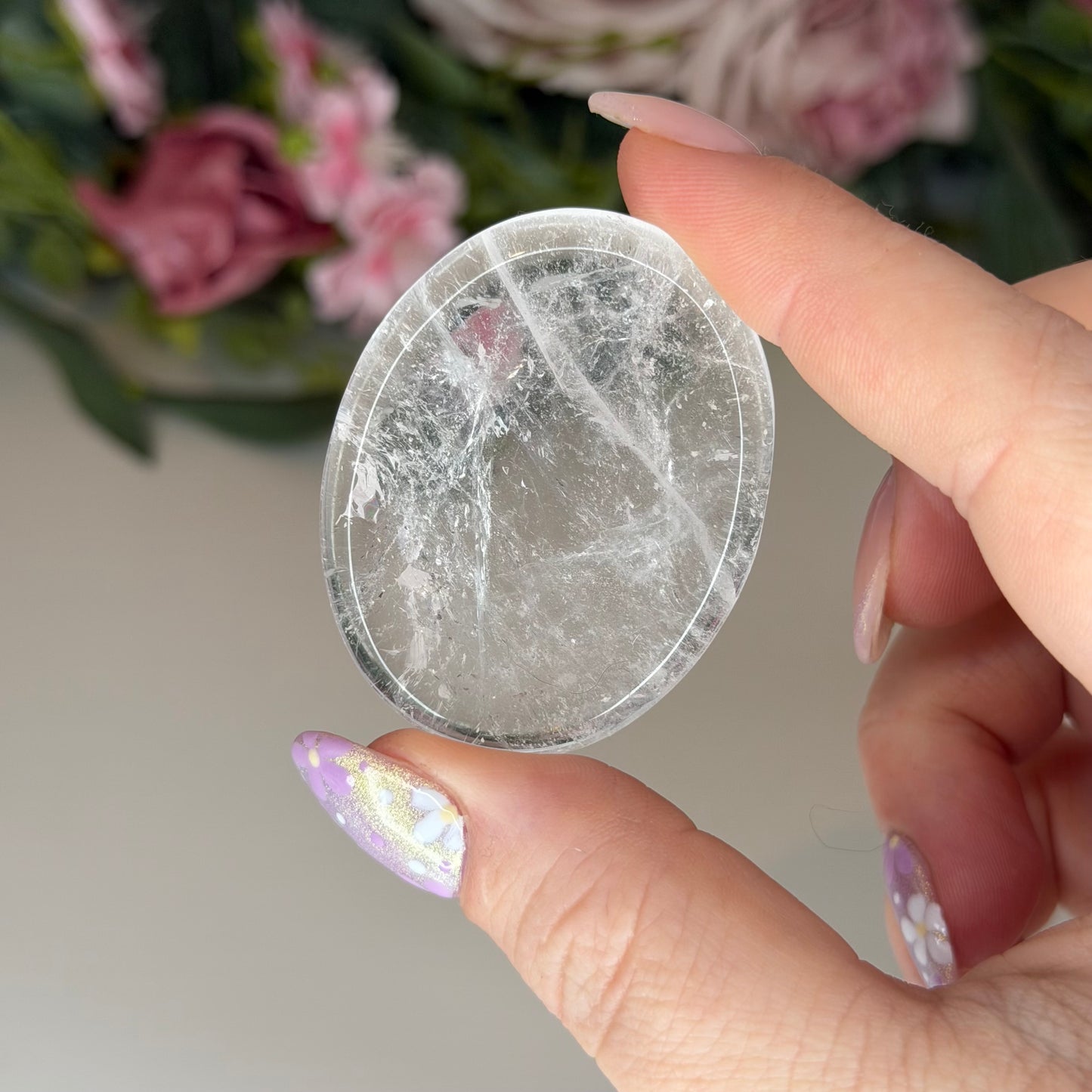 Clear Quartz Worry Sones (Intuitively Chosen)