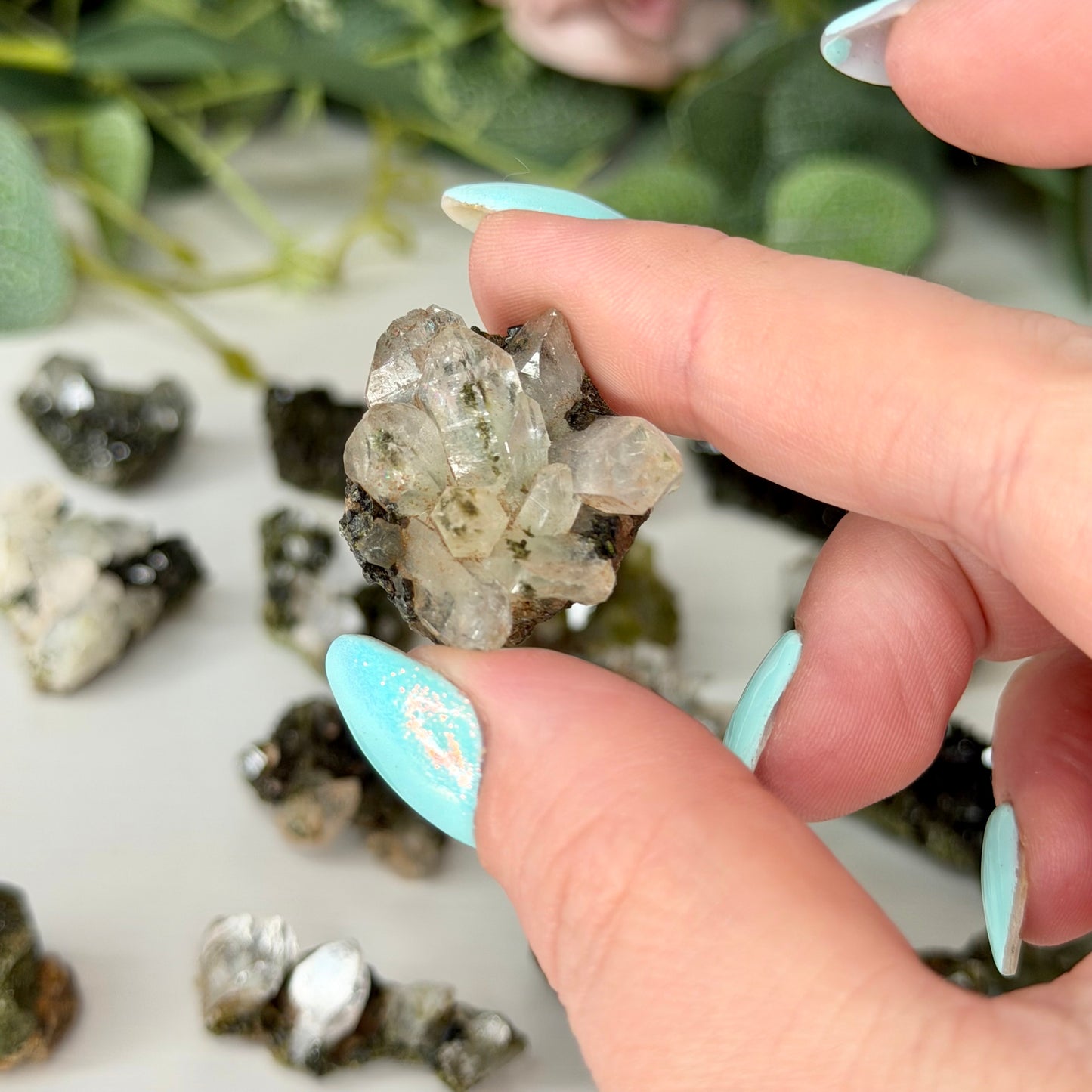 XS Epidote with Quartz