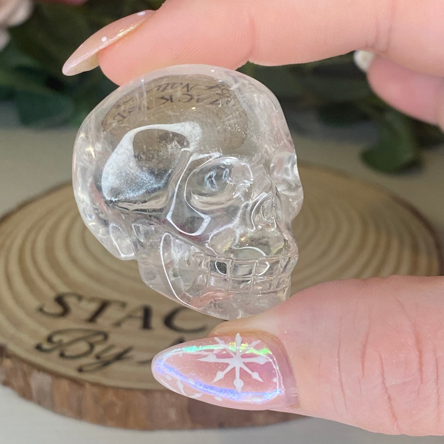 Clear Quartz Skulls