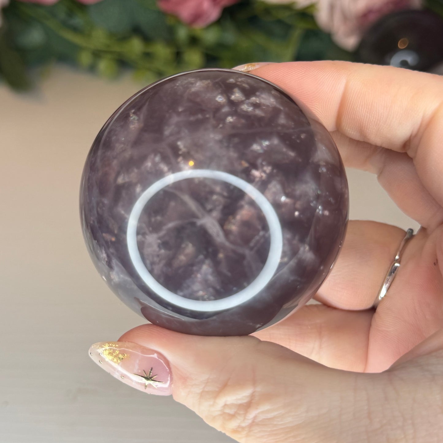 Mica Fluorite Spheres