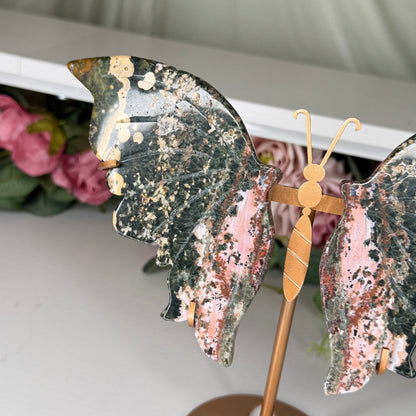 Ocean Jasper Butterfly Wings A