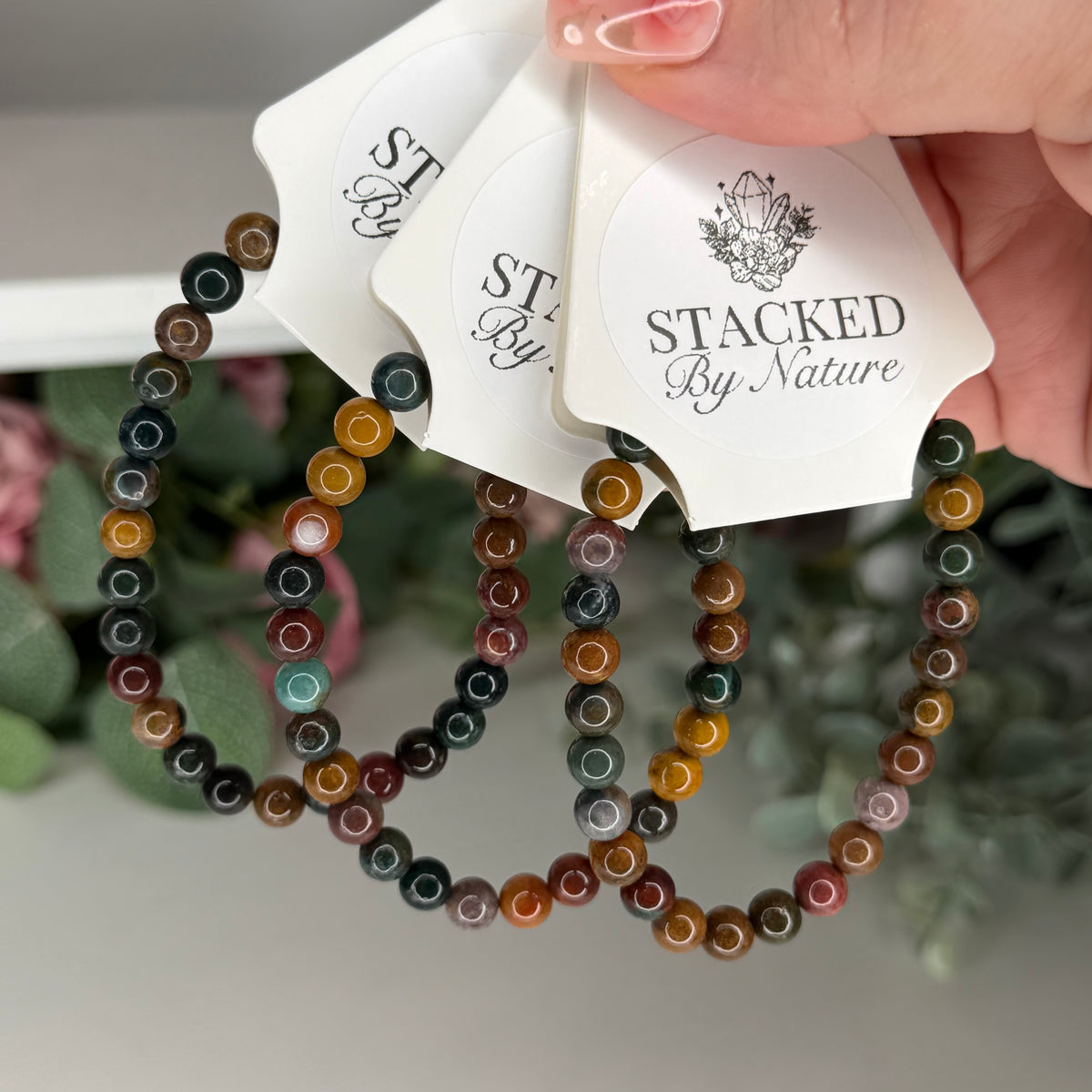 Ocean Jasper Bracelet (6mm)