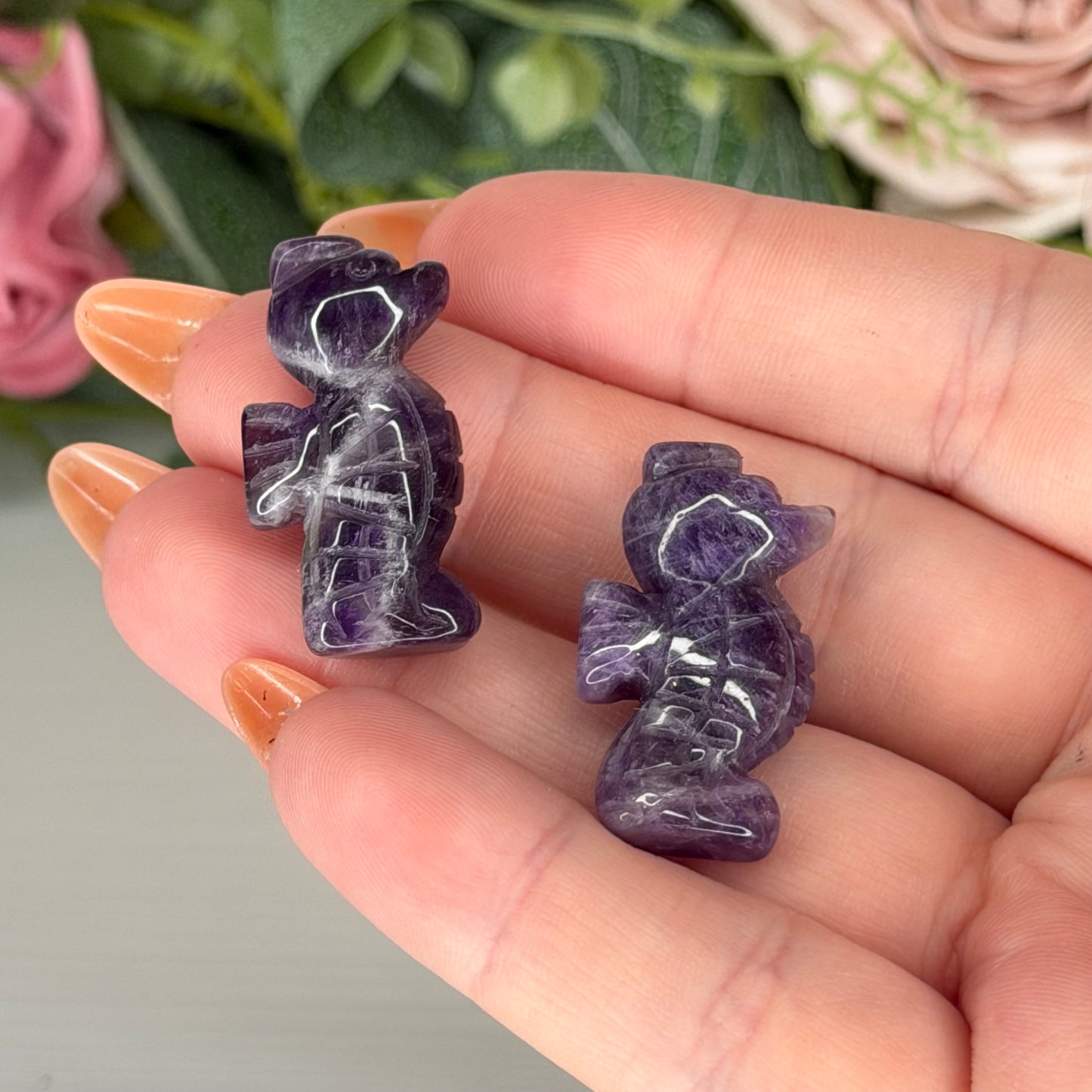 Amethyst Mini Seahorse