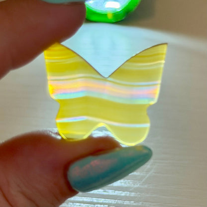 Iris Agate Butterflies
