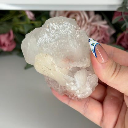Apophyllite With Pink Chalcedony T