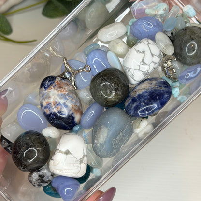 Aquarius Zodiac Crystal Confetti Scoop (200g)