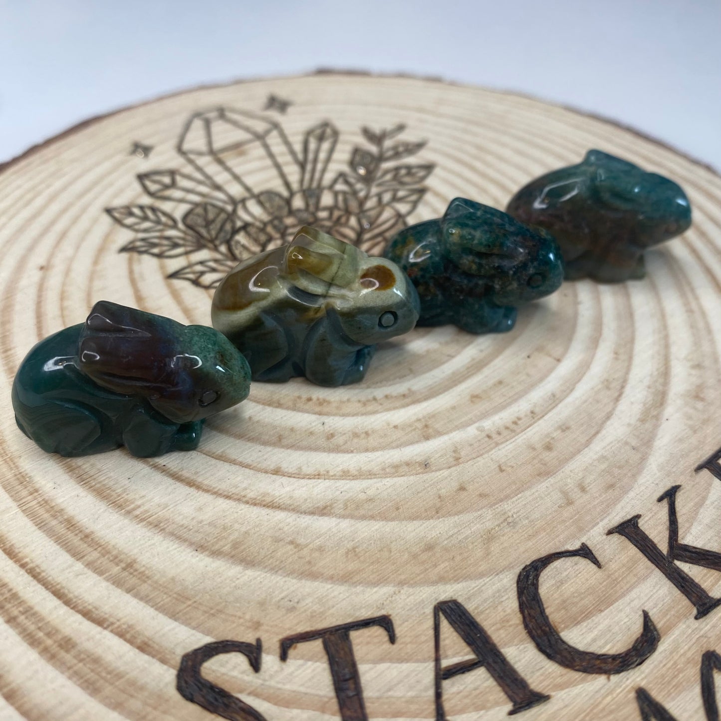 Mini Ocean Jasper Bunny (Randomly Chosen)