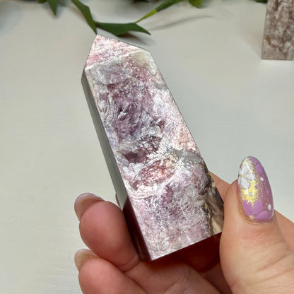 Purple Mica Towers