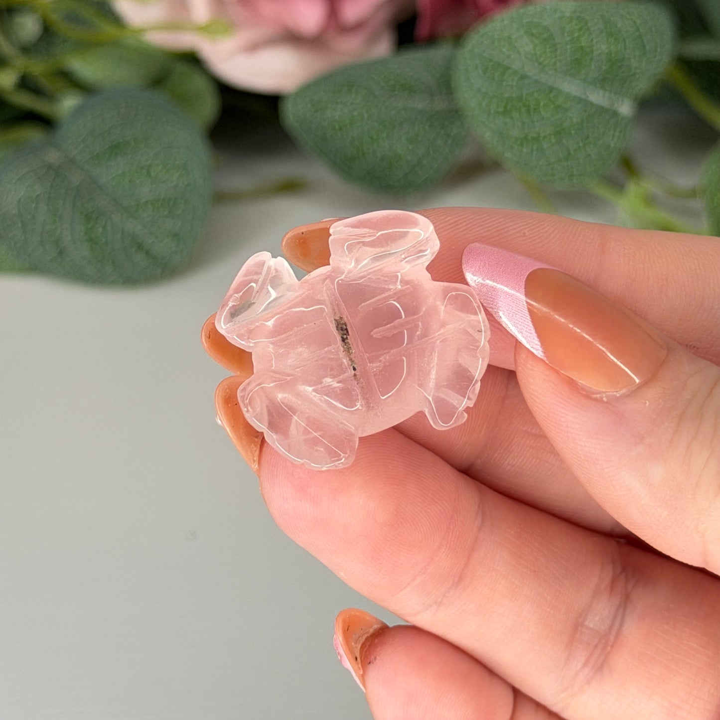 Rose Quartz Crab