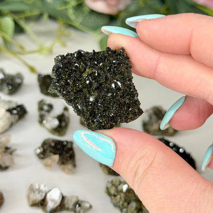 XS Epidote with Quartz
