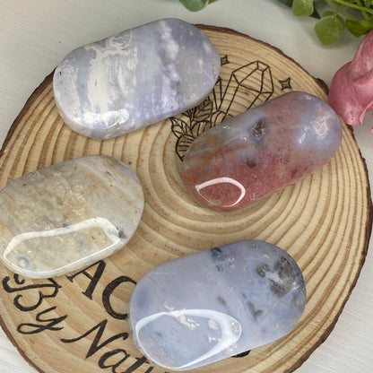 Pastel Ocean Jasper Palmstones