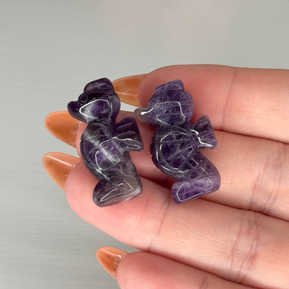 Amethyst Mini Seahorse
