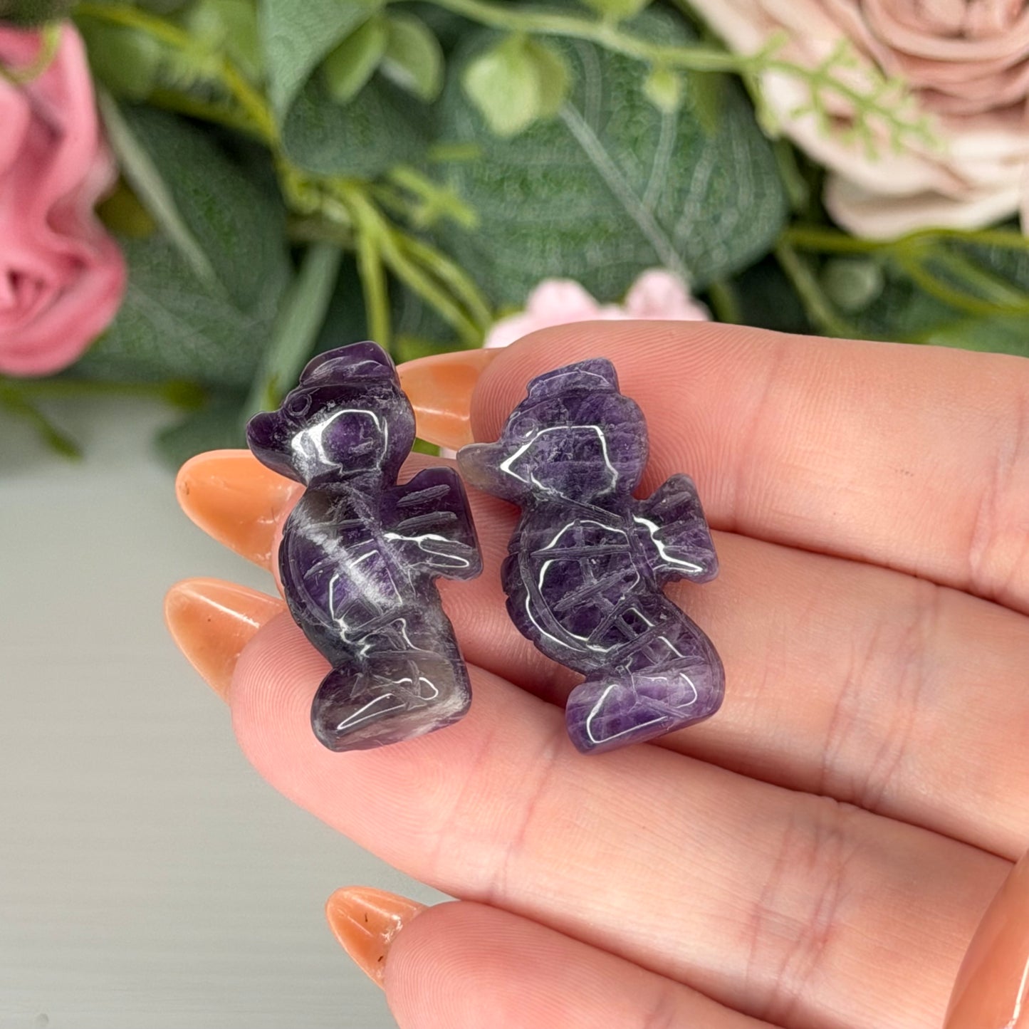 Amethyst Mini Seahorse