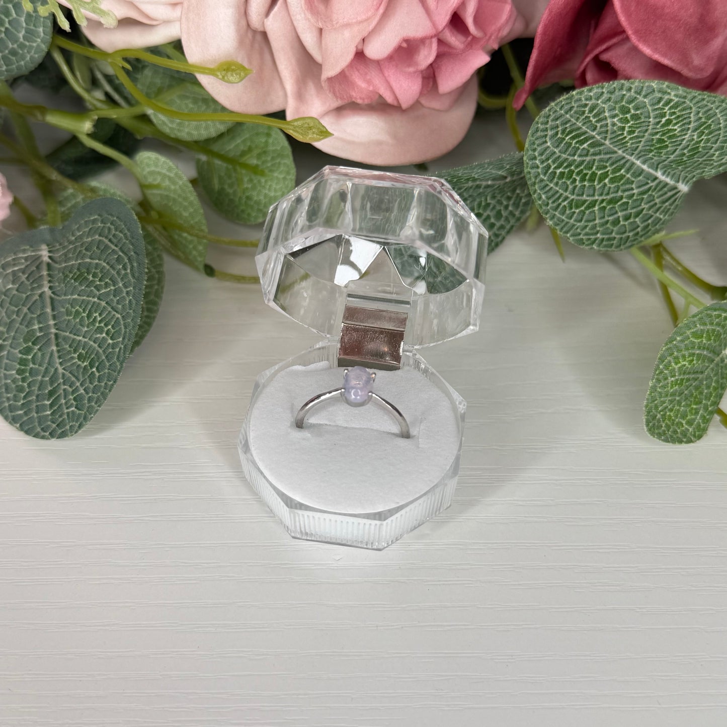 Lavender Quartz Ring