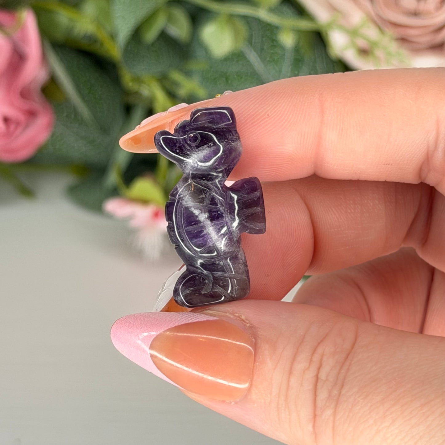 Amethyst Mini Seahorse