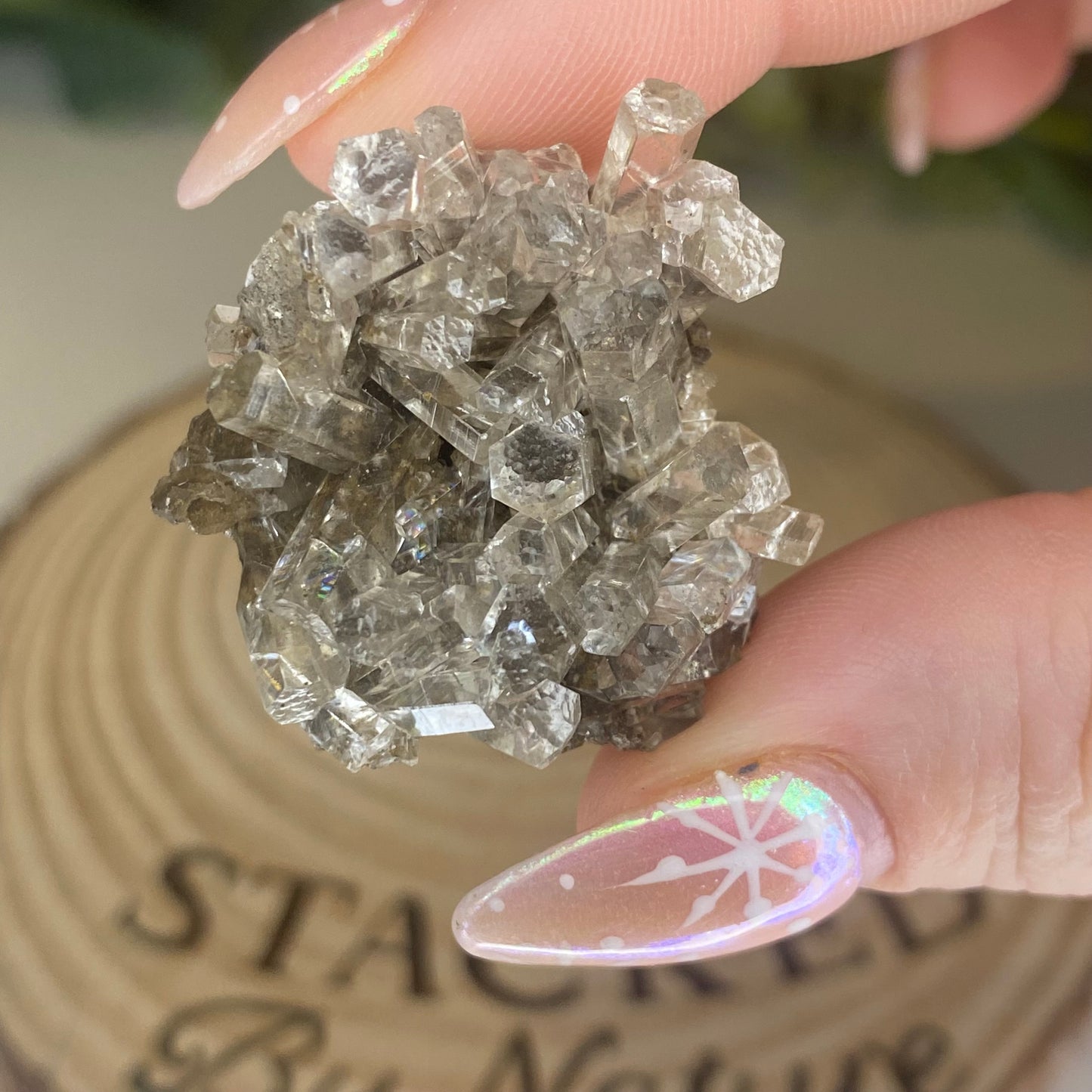 Rare Aurora Calcite Cluster