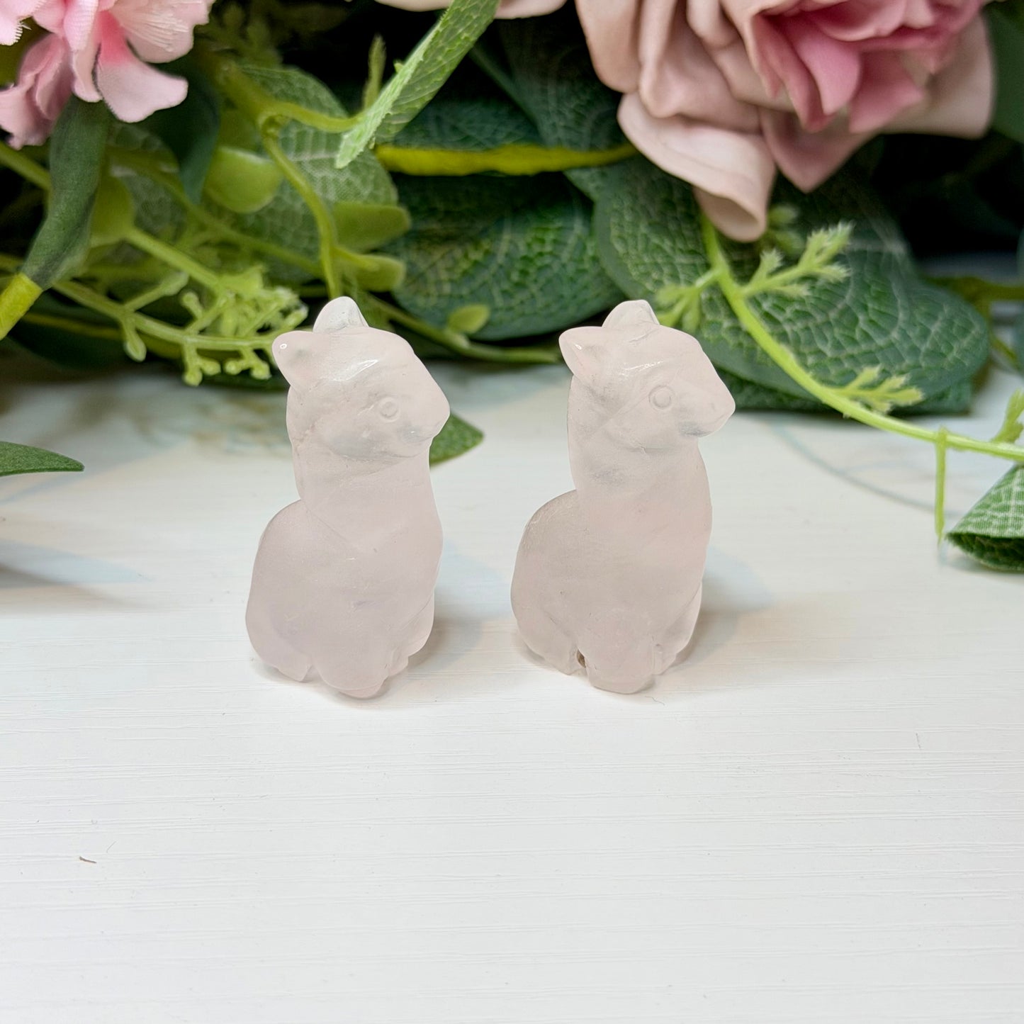 Llama Carvings