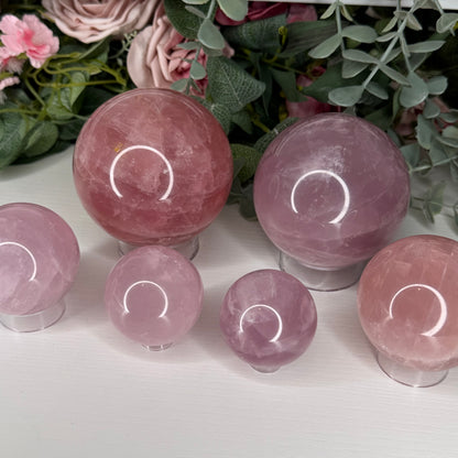 Rose Quartz Sphere