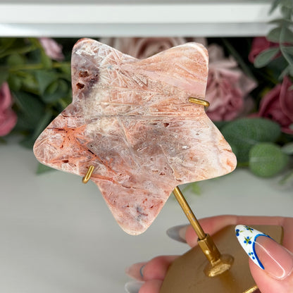 Pink Stick Agate Star C