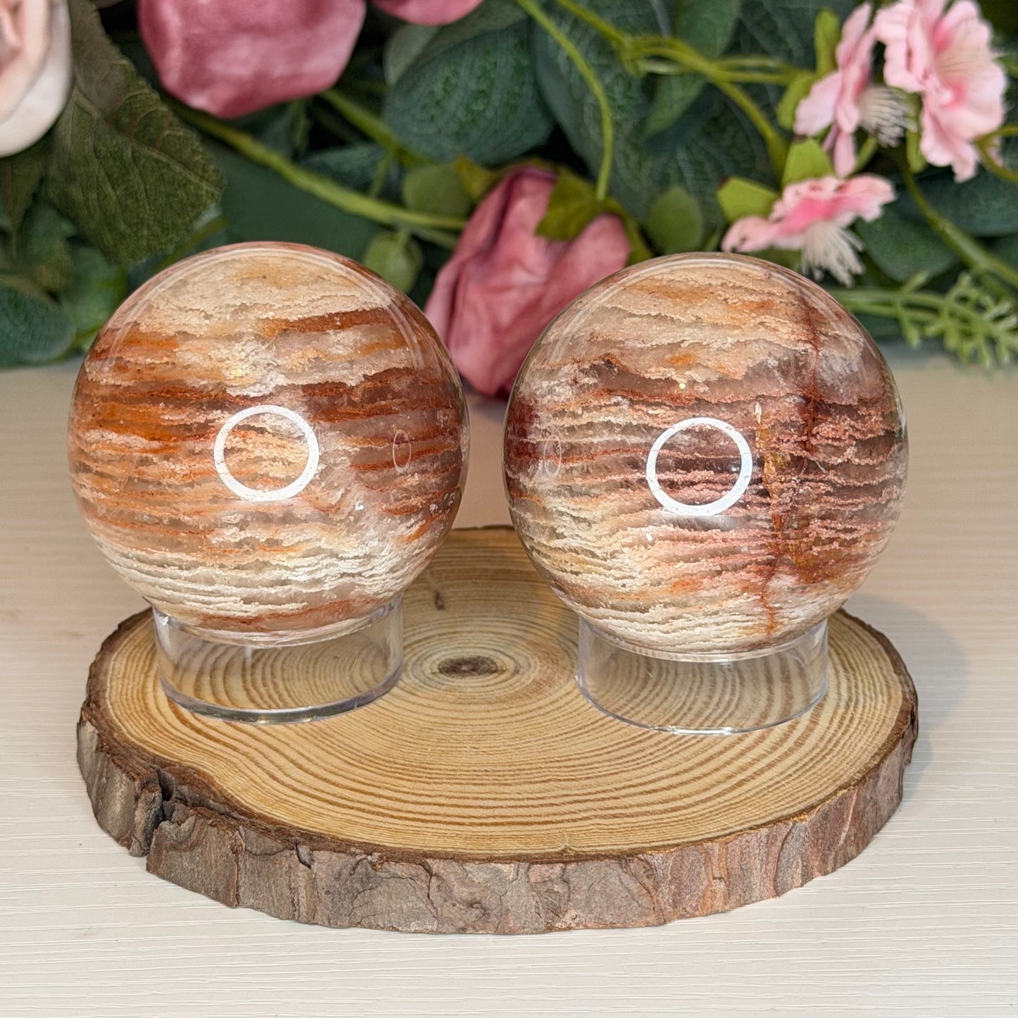 Thousand Layer Garden Quartz Sphere