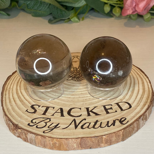 Smokey Quartz Spheres